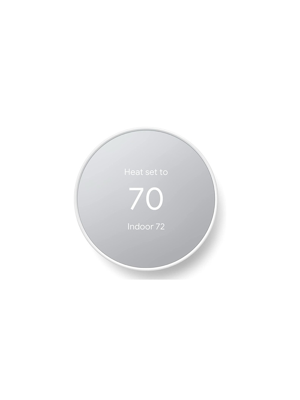 Google Nest Thermostat with backing plate